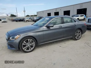 2017 Mercedes-Benz C C 300 with VIN 55SWF4JB9HU210401, listed as a Copart auction lot 54155075 with 29,550 mi miles and Salvage Title. Bid and sale history available at carsss.com. Image 1.