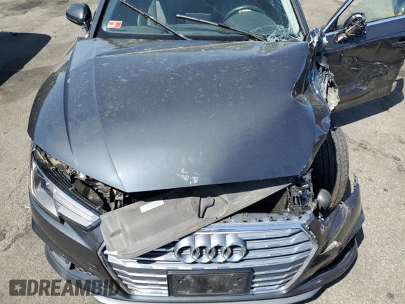 2019 Audi A4 Premium with VIN WAUDNAF43KA027299, listed as a Copart auction lot 55176575 with Not provided miles and Salvage title. Bid and sale history available at DreamBid. Image 11.