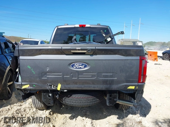 2024 Ford F-150 with VIN 1FTFW7LD5RFA46711, listed as a IAAI auction lot 41740624 with 11,736 mi miles and . Bid and sale history available at DreamBid. Image 17.