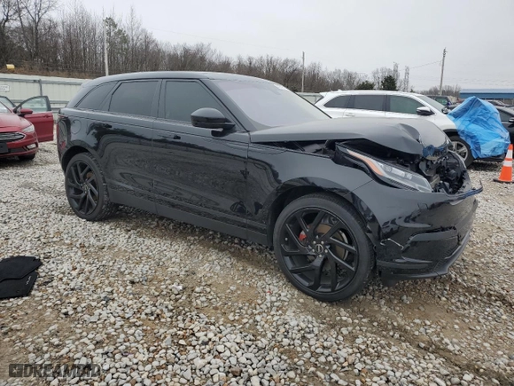 2020 Land Rover Range Rover Velar S with VIN SALYB2EX3LA252945, listed as a Copart auction lot 44316155 with 59,044 mi miles and Salvage Title. Bid and sale history available at carsss.com. Image 4.