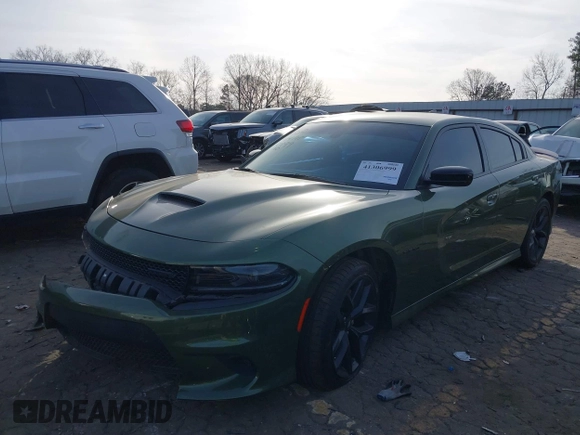 2022 Dodge Charger R/T with VIN 2C3CDXCT7NH130199, listed as a IAAI auction lot 41306999 with 46,195 mi miles and . Bid and sale history available at carsss.com. Image 19.