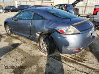 2007 Mitsubishi Eclipse GT with VIN 4A3AK34T07E058351, listed as a Copart auction lot 85787874 with 361,260 mi miles and Salvage Title. Bid and sale history available at carsss.com. Image 2.