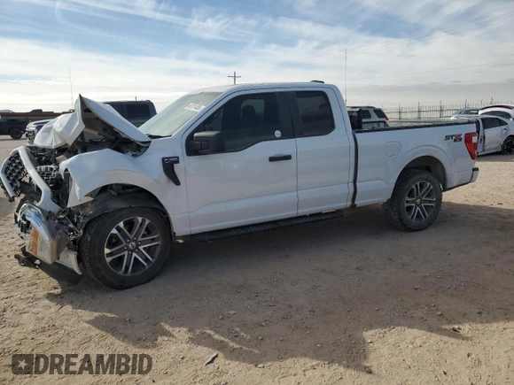 2021 Ford F-150 XL z VIN 1FTEX1EP5MKD46343, wystawiony jako Copart lot #46151405 z przebiegiem 197 930 mil mil oraz Szkoda całkowita • Salvage title. Historia ofert i sprzedaży dostępna na DreamBid. Obrazek 1.