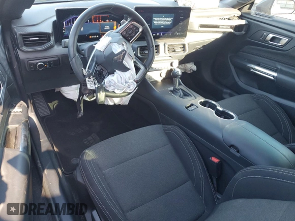 2024 Ford Mustang GT with VIN 1FA6P8CF2R5411295, listed as a Copart auction lot 43099885 with 12,307 mi miles and Salvage Title. Bid and sale history available at DreamBid. Image 8.