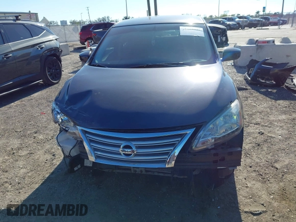 2013 Nissan Sentra SV with VIN 3N1AB7AP6DL707215, listed as a IAAI auction lot 41684144 with 130,726 mi miles and . Bid and sale history available at DreamBid. Image 6.