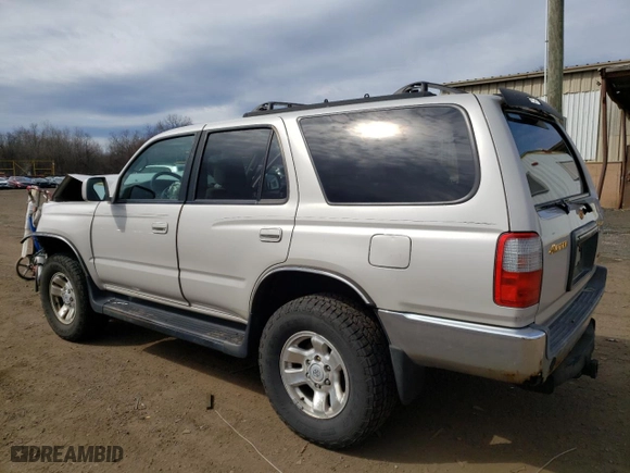 1999 Toyota 4Runner SR5 with VIN JT3HN86R0X0247204, listed as a Copart auction lot 51077825 with 151,737 mi miles and Salvage Title. Bid and sale history available at carsss.com. Image 2.