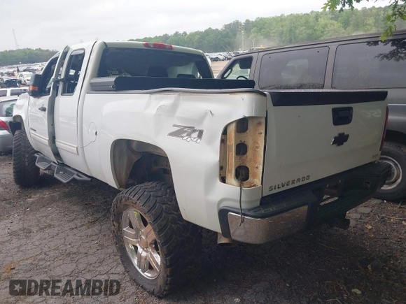 2012 Chevrolet Silverado 1500 LT with VIN 1GCRKSE70CZ188392, listed as a IAAI auction lot 42108057 with Not Provided miles and . Bid and sale history available at DreamBid. Image 3.