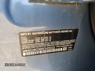 2022 BMW 8 Series M850i с VIN WBAGV8C06NCH25022, выставлен на аукционе Copart как лот 82894104 с пробегом 26 864 миль миль и На запчасти • Non repairable. История ставок и продаж доступна на DreamBid. Изображение 12.