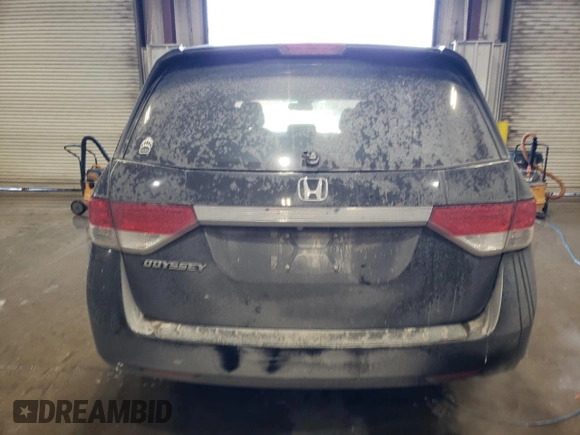 2016 Honda Odyssey EX-L with VIN 5FNRL5H6XGB159396, listed as a Copart auction lot 46172725 with 138,740 mi miles and Salvage Title. Bid and sale history available at DreamBid. Image 6.