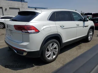 2021 Volkswagen Atlas SEL with VIN 1V2EE2CA1MC228616, listed as a Copart auction lot 54734225 with 46,369 mi miles and Salvage title. Bid and sale history available at DreamBid. Image 3.
