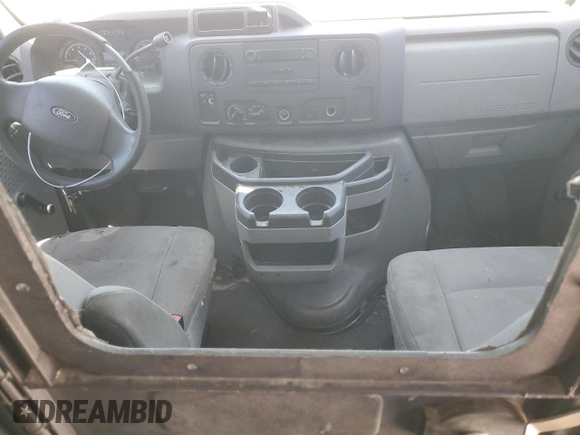 2009 Ford Econoline Cargo Commercial with VIN 1FTNE14W99DA93361, listed as a Copart auction lot 61009574 with 299,496 mi miles and Salvage Title. Bid and sale history available at DreamBid. Image 8.
