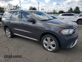 2015 Dodge Durango Limited with VIN 1C4RDJDG6FC147732, listed as a Copart auction lot 44578535 with 234,976 mi miles and Salvage title. Bid and sale history available at DreamBid. Image 4.