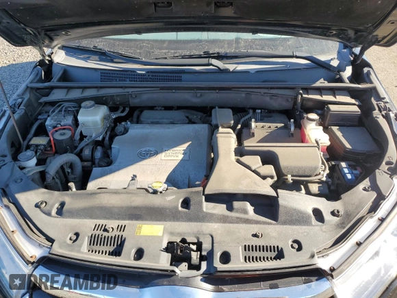 2015 Toyota Highlander Limited with VIN 5TDDCRFH6FS010841, listed as a Copart auction lot 89316875 with 75,873 mi miles and Salvage title. Bid and sale history available at DreamBid. Image 12.
