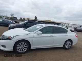 2013 Honda Accord Sdn EX-L with VIN 1HGCR2F83DA223548, listed as a IAAI auction lot 42032953 with 77,432 mi miles. Bid and sale history available at carsss.com. Image 14.