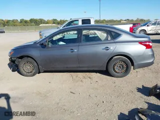 2017 Nissan Sentra SV with VIN 3N1AB7AP8HL714642, listed as a IAAI auction lot 40630182 with 70,681 mi miles. Bid and sale history available at carsss.com. Image 15.