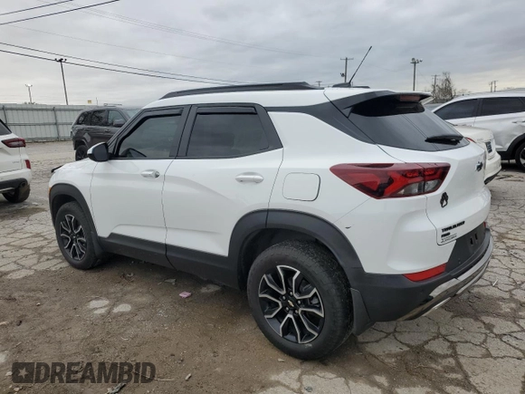 2023 Chevrolet TrailBlazer ACTIV with VIN KL79MSSL4PB079277, listed as a Copart auction lot 81198974 with 38,504 mi miles and Salvage Title. Bid and sale history available at DreamBid. Image 2.