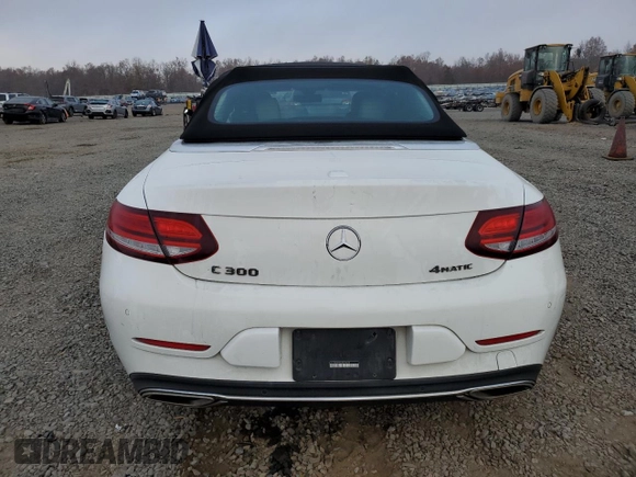 2021 Mercedes-Benz C 300 with VIN W1KWK8EB4MG058628, listed as a Copart auction lot 79281414 with 113,078 mi miles and Salvage Title. Bid and sale history available at DreamBid. Image 6.