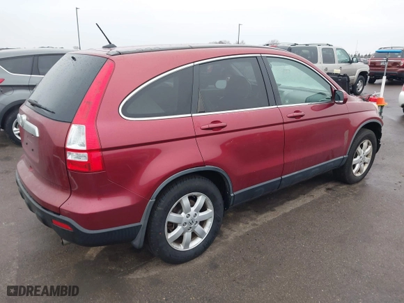 2007 Honda CR-V EX-L with VIN JHLRE48777C092740, listed as a IAAI auction lot 41715047 with 167,945 mi miles. Bid and sale history available at carsss.com. Image 4.
