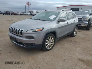2014 Jeep Cherokee Limited with VIN 1C4PJLDB2EW160202, listed as a IAAI auction lot 41031874 with 168,181 mi miles. Bid and sale history available at carsss.com. Image 16.