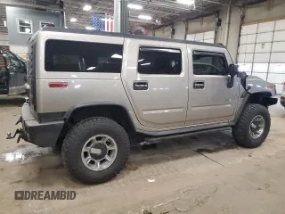 2005 Hummer H2 SUV with VIN 5GRGN23U05H103176, listed as a Copart auction lot 44365545 with 165,887 mi miles and Salvage Title. Bid and sale history available at carsss.com. Image 3.