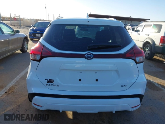 2023 Nissan Kicks SV with VIN 3N1CP5CV0PL539540, listed as a IAAI auction lot 41401656 with 13,205 mi miles. Bid and sale history available at carsss.com. Image 15.