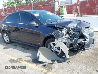 2014 Chevrolet Cruze 1LT with VIN 1G1PC5SBXE7221257, listed as a IAAI auction lot 42455668 with 156,957 mi miles and . Bid and sale history available at DreamBid. Image 1.