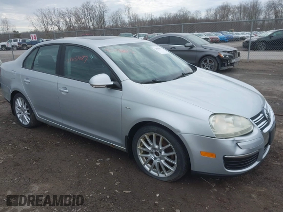 2008 Volkswagen Jetta Wolfsburg Edition with VIN 3VWRJ71K48M172258, listed as a IAAI auction lot 42051027 with 145,772 mi miles and . Bid and sale history available at DreamBid. Image 1.