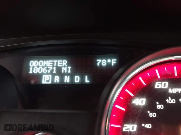 2012 GMC Acadia Denali with VIN 1GKKVTED3CJ151425, listed as a IAAI auction lot 41810932 with 180,671 mi miles. Bid and sale history available at carsss.com. Image 15.