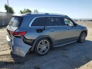 2021 Mercedes-Benz GLS with VIN 4JGFF5KE5MA432268, listed as a Copart auction lot 49516835 with 35,624 mi miles and Salvage Title. Bid and sale history available at carsss.com. Image 3.