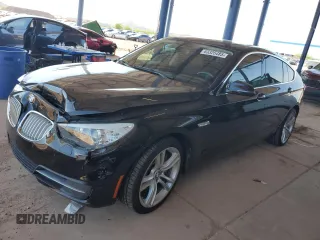 2014 BMW 5 Series with VIN WBA5M6C57ED085937, listed as a Copart auction lot 63325485 with 81,652 mi miles and Salvage title. Bid and sale history available at DreamBid. Image 1.