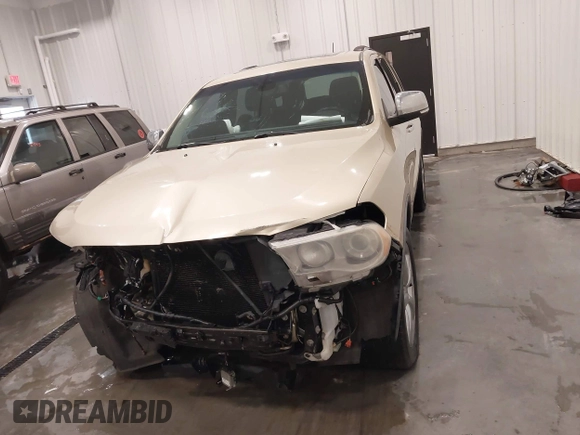 2011 Dodge Durango Citadel with VIN 1D4RE5GG7BC695817, listed as a IAAI auction lot 41596051 with 196,661 mi miles. Bid and sale history available at carsss.com. Image 13.