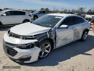2024 Chevrolet Malibu LT with VIN 1G1ZD5ST7RF200148, listed as a Copart auction lot 47992125 with 5,218 mi miles and Salvage Title. Bid and sale history available at carsss.com. Image 1.