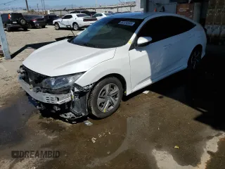 2019 Honda Civic Sedan LX with VIN 2HGFC2F63KH586380, listed as a Copart auction lot 50124585 with 41,997 mi miles and Salvage Title. Bid and sale history available at carsss.com. Image 1.
