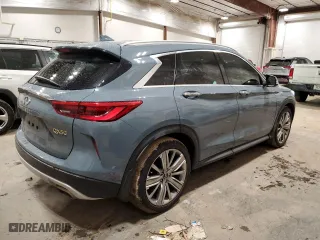 2022 Infiniti QX50 SENSORY with VIN 3PCAJ5EB5NF120457, listed as a Copart auction lot 38217374 with 6,253 mi miles. Bid and sale history available at carsss.com. Image 3.