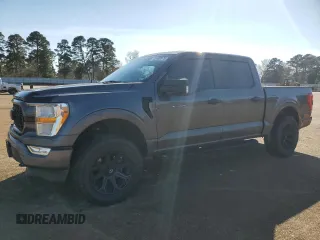 2021 Ford F-150 XL with VIN 1FTFW1E52MKE39763, listed as a Copart auction lot 45680975 with 47,112 mi miles and Salvage Title. Bid and sale history available at carsss.com. Image 1.