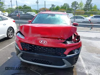 2022 Hyundai Kona SEL with VIN KM8K62AB6NU910444, listed as a IAAI auction lot 42017223 with 40,138 mi miles and . Bid and sale history available at carsss.com. Image 12.