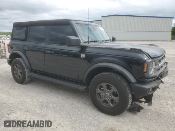 2024 Ford Bronco Big Bend z VIN 1FMDE7BH0RLA72175, wystawiony jako Copart lot #61061865 z przebiegiem 10 842 mil mil oraz Szkoda całkowita • Salvage title. Historia ofert i sprzedaży dostępna na DreamBid. Obrazek 4.