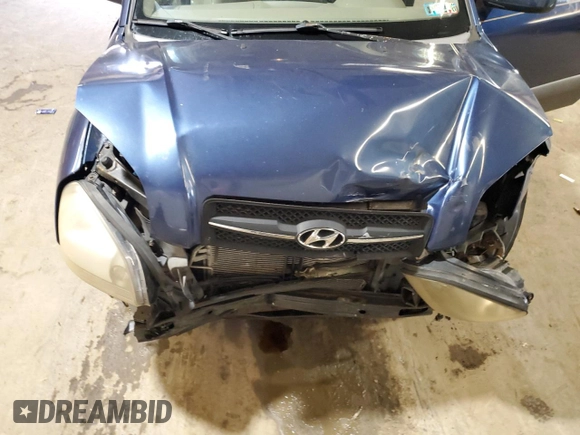 2005 Hyundai Tucson GLS with VIN KM8JN12D35U072088, listed as a Copart auction lot 65343044 with 191,437 mi miles and Salvage Title. Bid and sale history available at carsss.com. Image 14.
