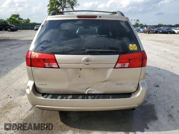 2005 Toyota Sienna CE с VIN 5TDZA23C35S240699, выставлен на аукционе Copart как лот 57144095 с пробегом 278 344 миль миль и Списание • Salvage title. История ставок и продаж доступна на DreamBid. Изображение 6.