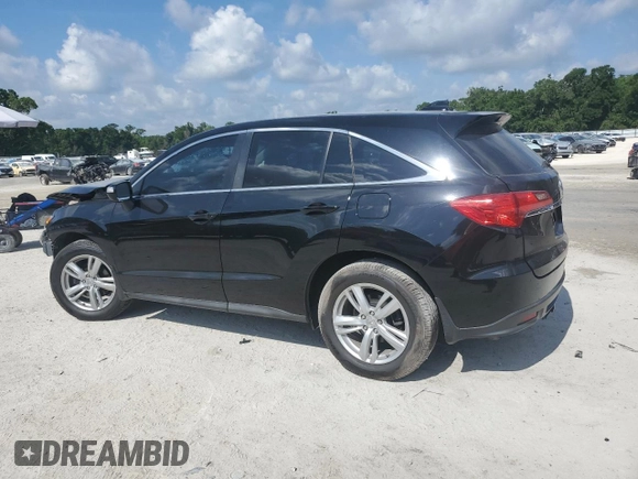 2013 Acura RDX with VIN 5J8TB3H33DL003164, listed as a Copart auction lot 57809625 with 153,227 mi miles and Salvage title. Bid and sale history available at DreamBid. Image 2.