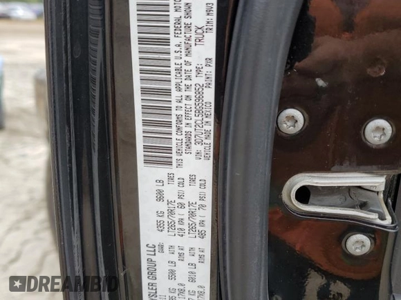 2011 Ram 2500 SLT z VIN 3D7UT2CL5BG596852, wystawiony jako Copart lot #73575764 z przebiegiem Nie podano mil oraz Szkoda całkowita • Salvage title. Historia ofert i sprzedaży dostępna na DreamBid. Obrazek 13.