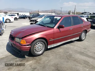 1995 BMW 3 Series 325i with VIN WBACB3324SFE24027, listed as a Copart auction lot 72361214 with 237,096 mi miles and Salvage Title. Bid and sale history available at carsss.com. Image 1.