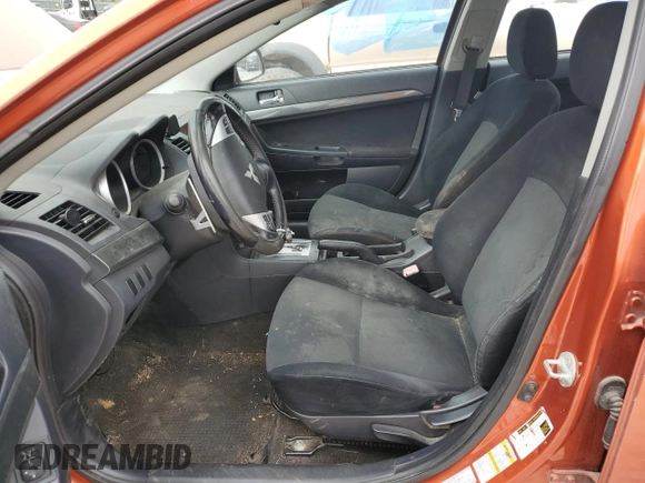 2009 Mitsubishi Lancer GTS with VIN JA3AU86WX9U027939, listed as a Copart auction lot 53817935 with 182,322 mi miles and Clean Title. Bid and sale history available at DreamBid. Image 7.