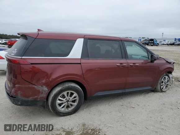 2022 Kia Carnival LXS with VIN KNDNB4H35N6123318, listed as a Copart auction lot 85757954 with 62,658 mi miles and Non Repairable. Bid and sale history available at carsss.com. Image 3.