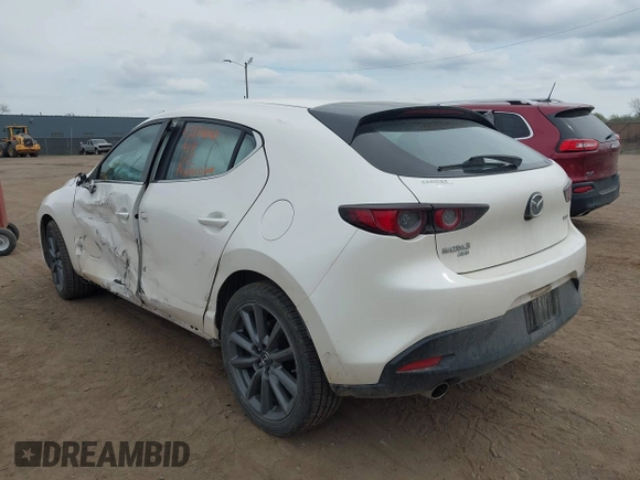 2021 Mazda 3 Select with VIN JM1BPBKL5M1339375, listed as a IAAI auction lot 42547155 with 43,793 mi miles and . Bid and sale history available at DreamBid. Image 3.