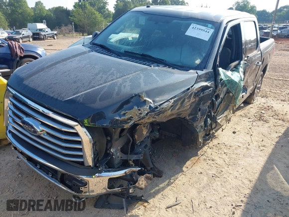 2017 Ford F-150 XL with VIN 1FTEW1EG1HKE03887, listed as a IAAI auction lot 42399544 with 164,042 mi miles and . Bid and sale history available at DreamBid. Image 2.