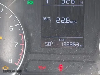 2017 Kia Forte LX with VIN 3KPFK4A75HE070555, listed as a IAAI auction lot 41652707 with 136,863 mi miles. Bid and sale history available at carsss.com. Image 16.