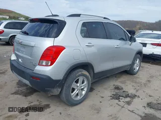 2015 Chevrolet Trax LT with VIN KL7CJRSB2FB171503, listed as a IAAI auction lot 41935289 with 115,880 mi miles and . Bid and sale history available at carsss.com. Image 4.