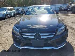 2015 Mercedes-Benz C 300 with VIN 55SWF4JB1FU053332, listed as a Copart auction lot 78577674 with 106,445 mi miles and Salvage Title. Bid and sale history available at carsss.com. Image 5.