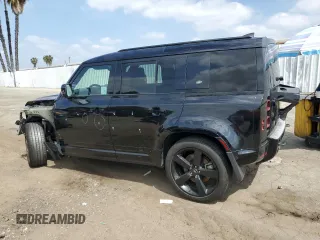 2022 Land Rover Defender with VIN SALE3ERU7N2096259, listed as a Copart auction lot 54594105 with 26,270 mi miles and Salvage title. Bid and sale history available at DreamBid. Image 2.